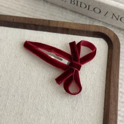Retro Classics Velvet Cut-out Bow Hair Clips Autumn/Winter Solid HairPins Bangs Clip for Woman Girls Sweet Barrettes Headdress