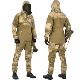 GORKA-4 Russian Combat Tactical Suit Field Camouflage Training Uniform Outdoor Hunting Clothing Sets Ghillie Suit Plus Size