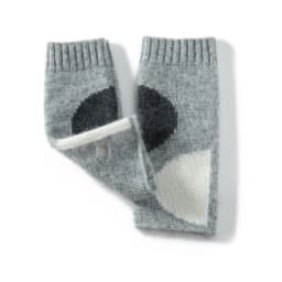 High-Quality Pure Goat Cashmere Mitt Exposed Finger Women's Gloves Winter Warmer Knitted Gloves Female Wrist Fingerless Minttens