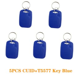 RFID Changeable Dual Chip Magic Card 125Khz T5577 EM4305 Clone Key 13.56Mhz CUID Gen2 Rewritable Copy Token IC ID NFC Tag