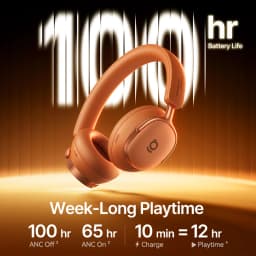 Baseus Inspire XH1 Sound by Bose ANC Wireless Headphone Bluetooth 6.1 48dB Adaptive Noise Cancellation Headset Hi-Res LDAC 100Hr