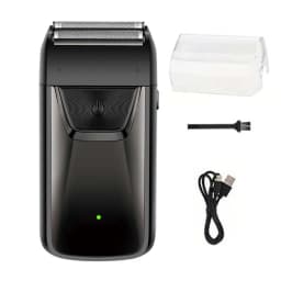 Professional Hair Clipper Set with LCD Display, Rechargeable Electric Trimmer for Men, Includes T-Outliner, Foil Shaver, Guide Combs & Accessories