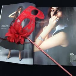 1 Pc Venice Princess Masquerade Mask Handheld Side Flower Translucent Feather Lily Mask Flat Head Lace Handheld Mask Accessories