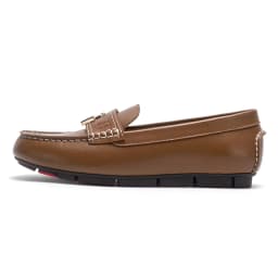 C-H Women's Flat Shoes 2026 Spring New Cow Leather Women's loafers Business Commuter