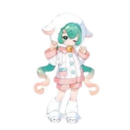 Blokees Hatsune Miku Blind Box DaaLaMode Fluffy Sweet Dream Party Posable Joint Doll Collectible Anime Figure Hobby Display Gift