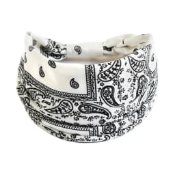 Boho Wide Knotted Headband Soft Elastic Printed Turban Hairband For Women Girls Sport Yoga Workout Summer Beach Headwear