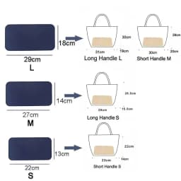 1Pcs Cosmetic Makeup Felt Base Shaper Felt S/M/L Bag Bottom Plate Anti Collapse Blue Black Pink Beige Bag Support Pad
