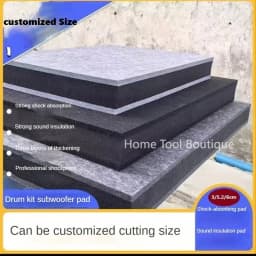Drum Soundproofing Pad, Speaker Shock-Absorbing Pad, Piano Treadmill Soundproofing Pad, Shock-Absorbing Board High Density