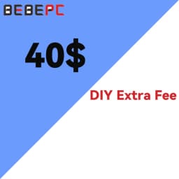BEBEPC Compact PC Case with Small Laptop Case Flexible Power Supply