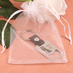 Custom Bottle Opener Name Date Keychain Laser Engraved Steel And Leather Keyring Holy Communion Baptism Wedding Gifts For Guests