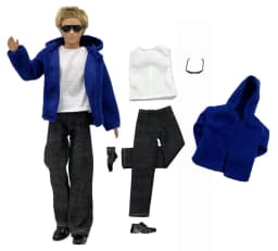 1 Set Ken Handmade Handsome Doll Accessories Casual Wear Clothes for 30cm 12inch Ken Doll Kids Gift