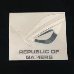 ASUS ROG player Country Metal sticker Asus mobile phone laptop tablet case metal sticker