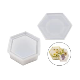 DIY Crystal Epoxy Resin Jar Mold Storage Box Lid Silicone Mould for DIY Jewelry Making Candy Box Container Casting Tool