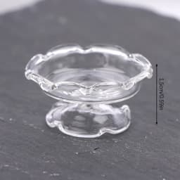 1Pc 1:12 Dollhouse Miniature Vase Glass Candy Jar Simulation Candy Bottle Flower Plant Vases Model Doll House Decor Toy