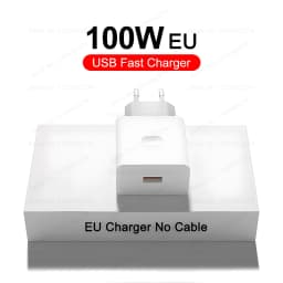 100W SuperVOOC Fast Charger Quick Charging Wall Phone Adapter for Oneplus 13r 12r 12 13 11 10 Ace 5 Pro USB Charger Type C Cable