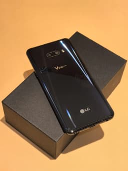 LG V50S ThinQ 5G Original Mobile Phone 8GB RAM 256GB ROM LG V510N Android 32MP Camera 4G LTE Fingerprint Unlocked CellPhone