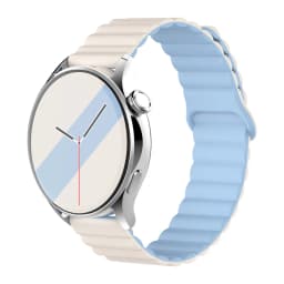 20mm 22mm Magnetic Loop For Samsung Galaxy watch 5 pro 7 6 4 Classic 42mm 46mm Silicone link bracelet huawei GT 2-2e-3-4 strap