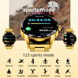 LIGE 2026 New Smartwatch Men 1.38" HD Bluetooth Call Heart Rate Monitor Waterproof Sport Smart Watch Women For Android iOS Phone