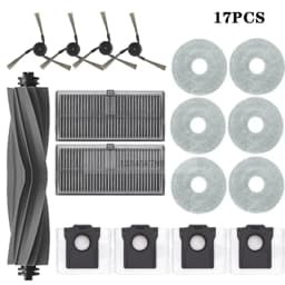 Dreame X40 Ultra / X40 Pro Robot Vacuum Spare Parts Main Side Brushes Mop Cloths HEPA Filters Dust Bags Accessories