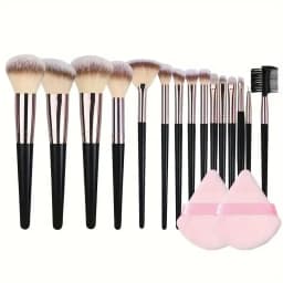 Professional 3-20PCS Makeup Brushes Set Eyeshadow Foundation Concealer Blending Blush Brush Kabuki Soft Fluffy Women Beauty Tool
