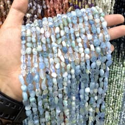 6-8mm Irregular Natural Amethyst Garnet Kunzite Labradorite Rose Quartz Chip Stone Beads For Jewelry Making Bracelets Necklace