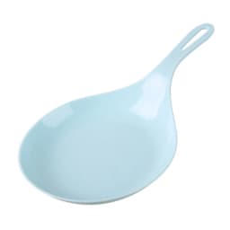 Korean Handheld Dish Fashion White With Handle Large Spoon Tray Fries Fried Chicken Snack Plate Fruit Dessert Cake Platter New