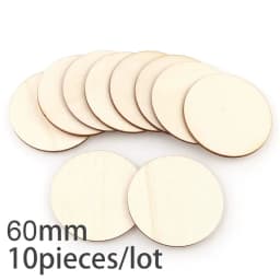 2-100Pcs Natural Pine Round Unfinished Wood Slices 1cm-10cm DIY Crafts Wooden Circle Discs for Christmas Painting Ornament Decor