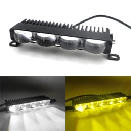 LED Headlight Bumper Fog Lamps Projector Lens Car Grill Light Work Light Mini Driving Light Auxiliary Lights For Car Motorcycle