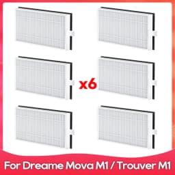 Fit For ( Dreame Mova M1 / Trouver M1 / Okami R110 / ROPO Laser Slim / Kewbily DL30 Pro ) Side Brush Filter Mop Accessories Part