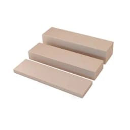 Champagne White Display Case Necklace Rack High-End Jade Jewelry Display Props Counter Display Crystal Exhibition Stand