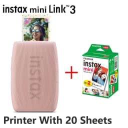 Fujifilm Instax Mini Link 3 Insatx Camera Smartphone Photo Printer Bluetooth 4.2 Birthday Christmas for New Year Festival Gift