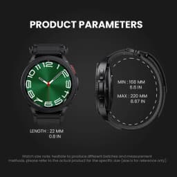 20mm 22mm Nylon Strap for Samsung Galaxy Watch 7/FE/6/5/4/5Pro/6Classic Belt Bracelet for Huawei Watch GT6/5 5Pro GT4 4Pro Band