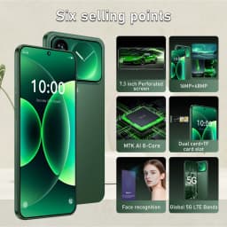 K-Touch Mobile Phones M17 Pro Max Smartphone 7.3HD Original Cell Phone 4G 5G Dual SIM Android 15 Cheap 7800mAh WIFI GPS Global Version Cellphones