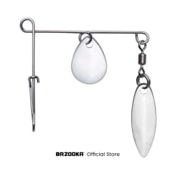 Bazooka Fishing Lure Spinners Spoon Bait Wobblers Jigging Head Casting Bass Pike Peche Tackle Metal Sequins Spinnerbait Winter