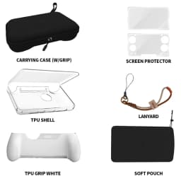AYN THOR Gaming Accessories Grip Dual Screen Flip Up Handheld Device Protective Case For AYN THOR