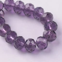 Solid Color 3x2mm 4x3mm 6x4mm 8x6mm 10x7mm 12x8mm Rondelle Faceted Czech Crystal Glass Loose Spacer Beads for Jewelry Making DIY