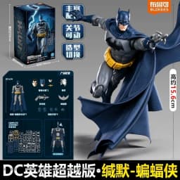 BLOKEES Nightwing Superman Batman Beyond Original Gunn David DC David Justice League Comics Action Figure Assembled Model Toy
