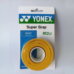 Yonex AC102C 3 Pack Racket Grip Tape Anti Slip Super Overgrip Absorbent Breathable Tennis Overgrip Hand Glue Antiskid Belt