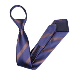 NEW Mens Retro Zipper Ties for Men 8CM Neck Tie Solid Striped Fashion Blue Neckties Men's Automatic Zipper Tie Red Lazy Ties