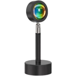 Sunset Mood Light Multiple Colors Sunset Projection Lamp with Remote Night Light for Room Bedroom Decoration Sunset Lamp Usb