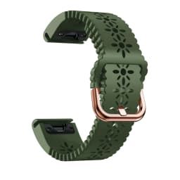 Replacement Silicone Watchband For Garmin Fenix 5S Plus 6S Pro 7S Quick Release 20mm Watch Strap Accessories Easyfit Bracelet