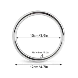 1PC Acrylic D Round Shape Purse Sewing Frame DIY Bag Handles For Bag Making Purse Handles Replacement Crochet Bag Handles