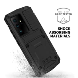 Metal Screw Bumper Shockproof Cover Case For Samsung S26 S25 Edge S24 S23 S22 S21 Ultra S26 Plus Heavy Armor Aluminium Funda