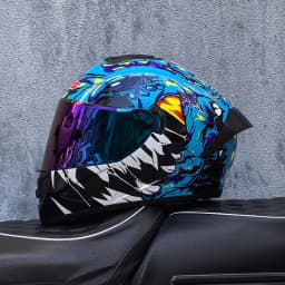 LVS-701 Safety Motorcycle Helmets Full Face Dual Lens Racing Helmet Strong Resistance Off Road Helmet DOT Approved