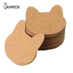 Ear Studs Display Card Earrings Tags DIY Blank Ear Studs Cards Jewellery Tags