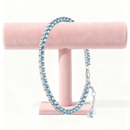 2026 New 925 Silver Heart Shaped Snake Bone Sparkling Tennis Women's Bracelet Display Tool Exquisite DIY Charm Jewelry