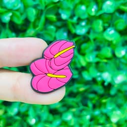 1-23Pcs Parrot Aloha Hawaii Summer Vibes DIY Kids Shoes Button Charms Hula Flowers PVC Buckle Clog Decorations
