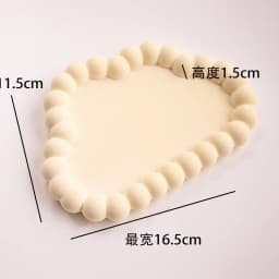 Plaster Tray Rings Storage Plate Photo Props Nail Jewelry Display Matte Decorative Pieces