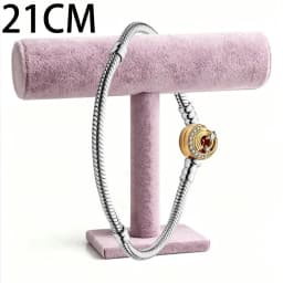 2026 New 925 Silver Sparkling Meteor Halo Women's Heart Shaped Life Tree Bracelet Display Tool DIY Exquisite Charm Jewelry