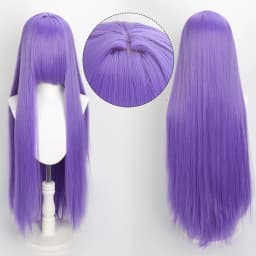 100cm Colourful Wig Long Staight Cosplay Anime Costume Party Wigs Synthetic Heat Resistant Wig